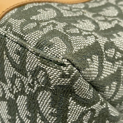 Dior/christian Dior Handbag Trotter Khaki×beige Leather