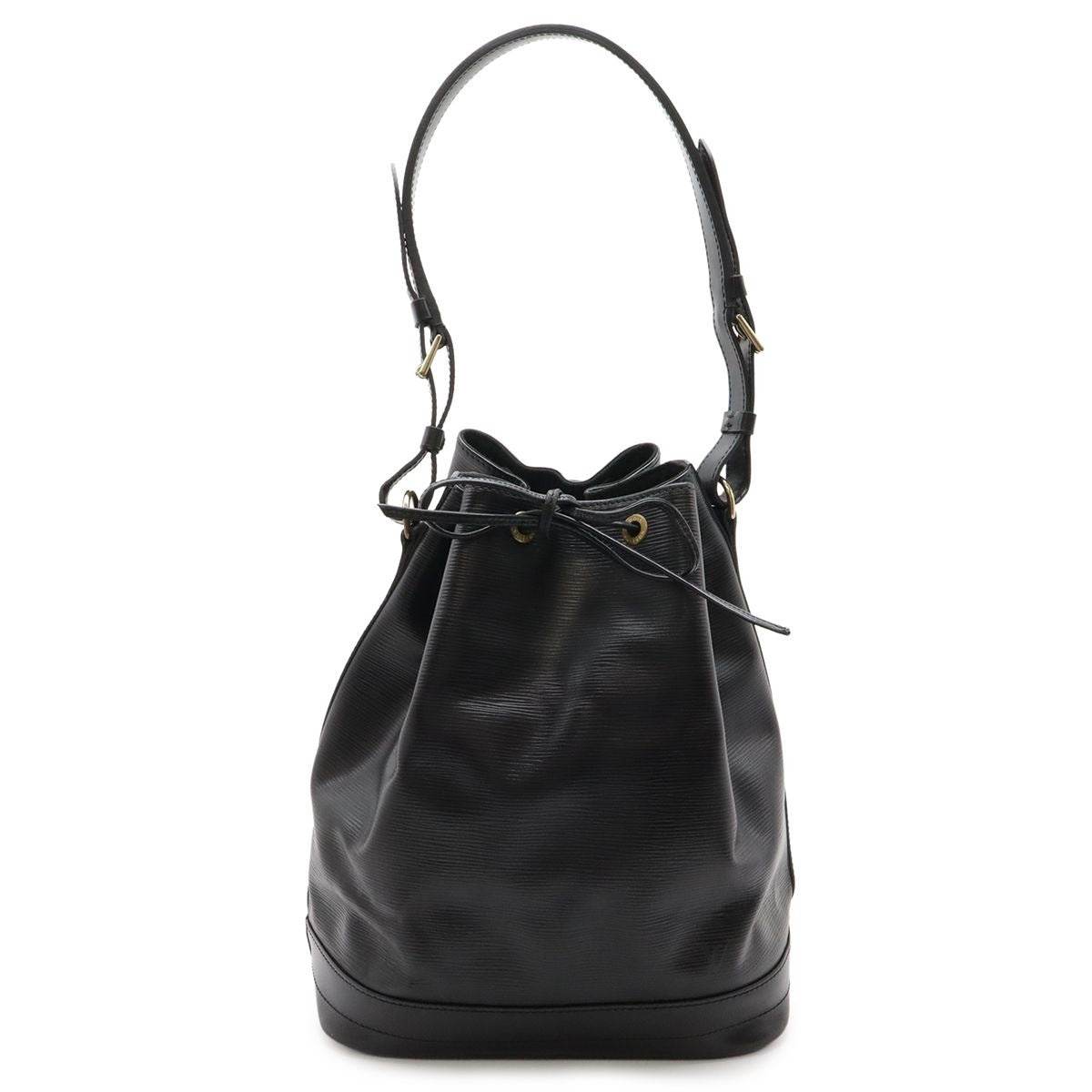 Louis Vuitton Epi Noe Shoulder Bag Semi Drawstring Noir Black