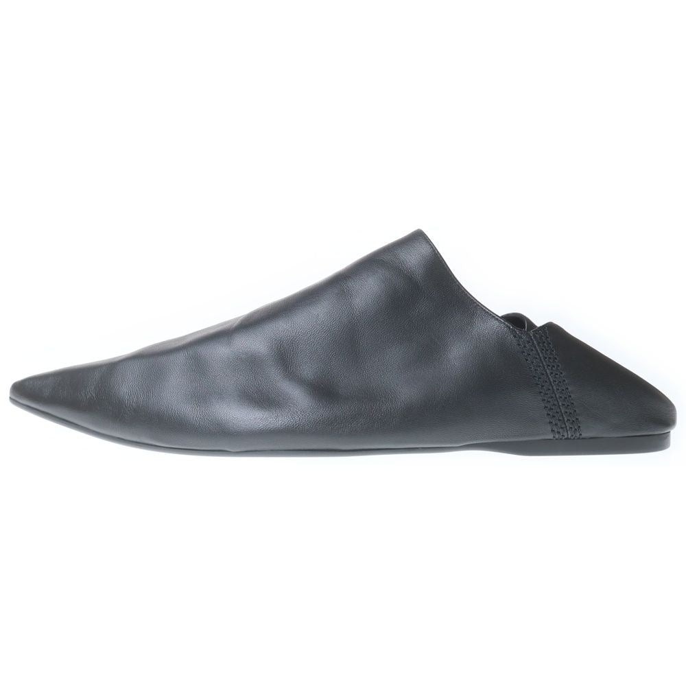 Balenciaga Flat Mule Smooth Lambskin Black
