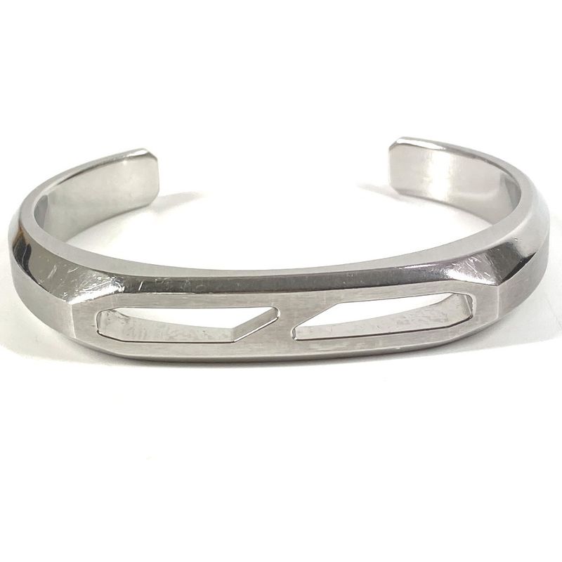 Hermes Bangle Delta Cuff Bangle SS Silver