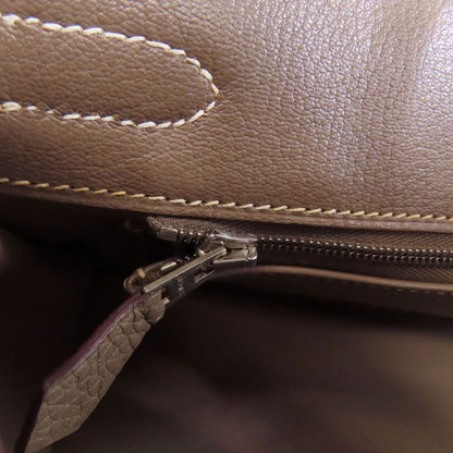 Hermes Birkin 30 Etape Silver Hardware Handbag Taurillon Women