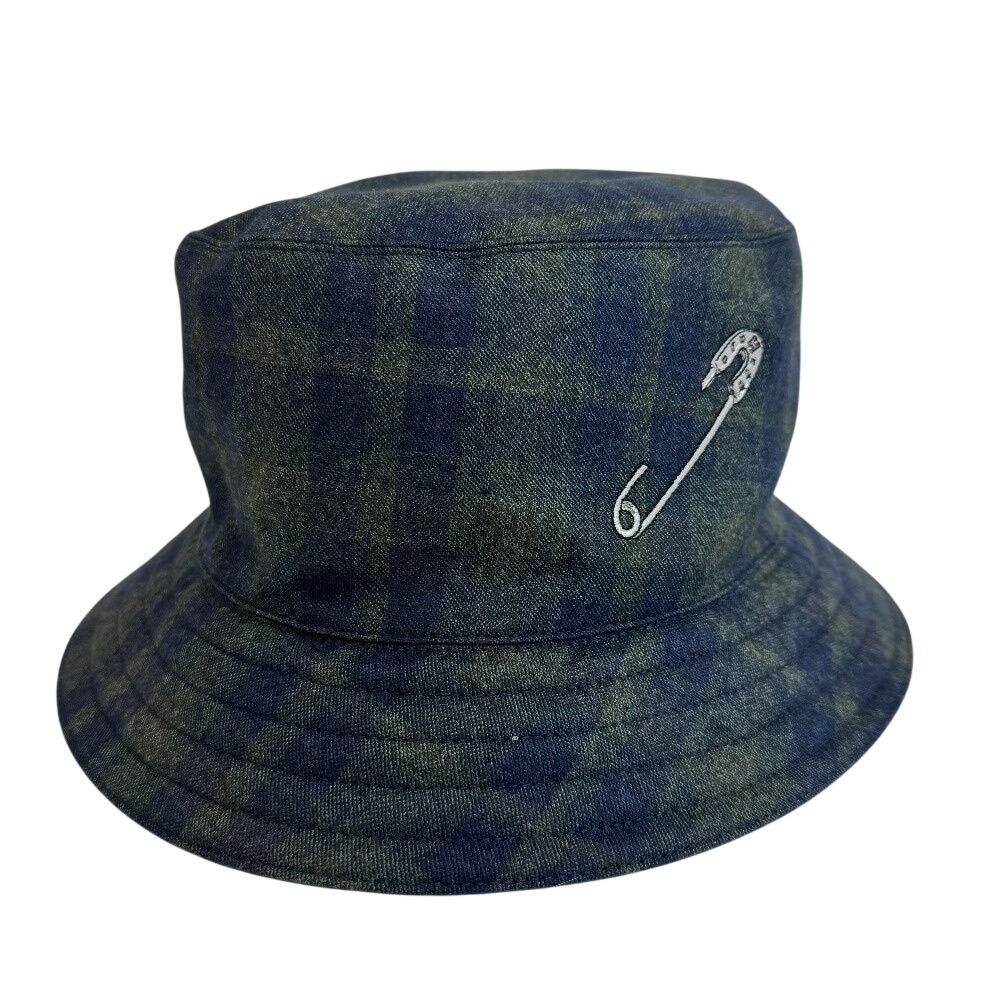 Hermes Bucket Hat Green Navy