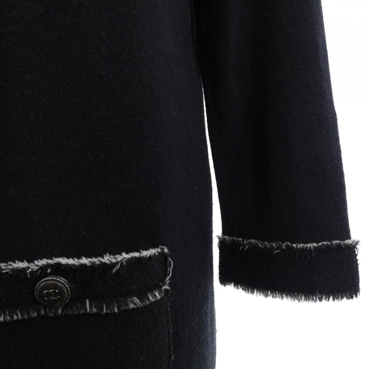 Chanel Size 38 Black Dress — view 7