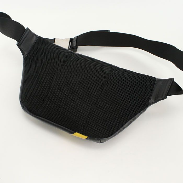 Fendi Belt Bag Diagonal 7va434 A9XS Body Bag PVC Leather Men