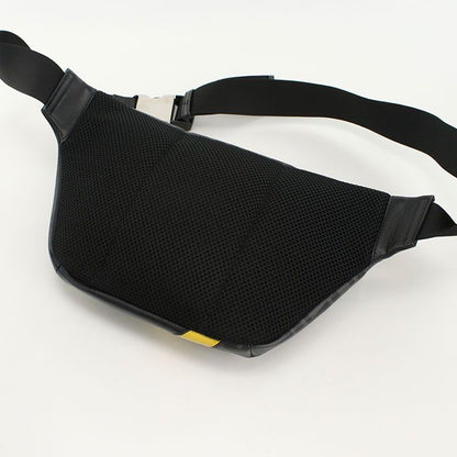 Fendi Belt Bag Diagonal 7va434 A9XS Body Bag PVC Leather Men