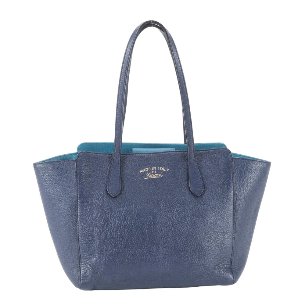 Gucci Swing Leather Tote Shoulder Hand