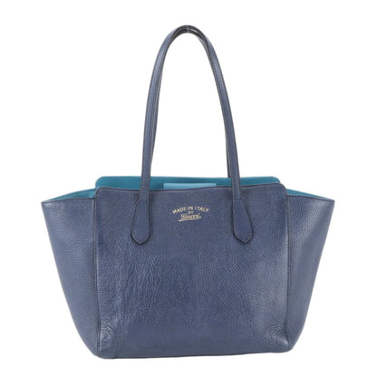 Gucci Swing Leather Tote Shoulder Hand