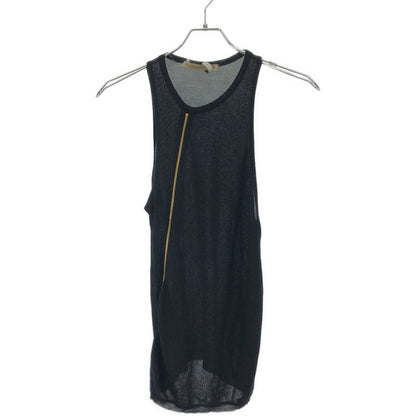 Balenciaga 2004aw Nicolas Ghesquiere Period Zip Design Silk Knit Vest 143716