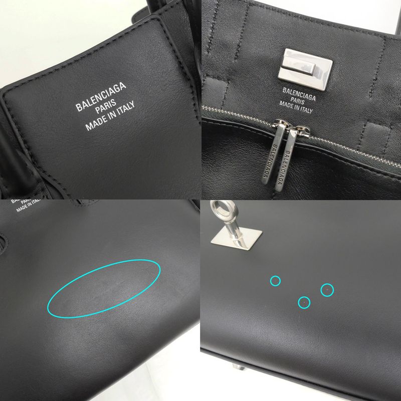 Balenciaga Bel Air Carryall Bag Small 835689 Black Hand Shoulder - 2WAY