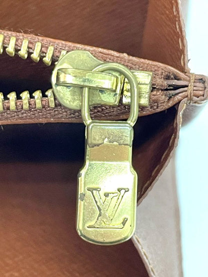 Louis Vuitton Monogram Pochette Portmonnaie Cles Di Long Wallet M61726 Brown