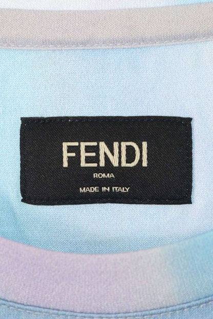 Fendi 22SS Fy0936 AIFZ Zucca Print Cotton T-shirt Men XS