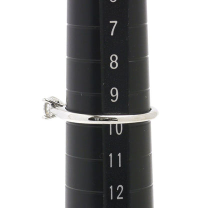 Cartier Solitaire Diamond Ring #50 Pt950 0.27ct