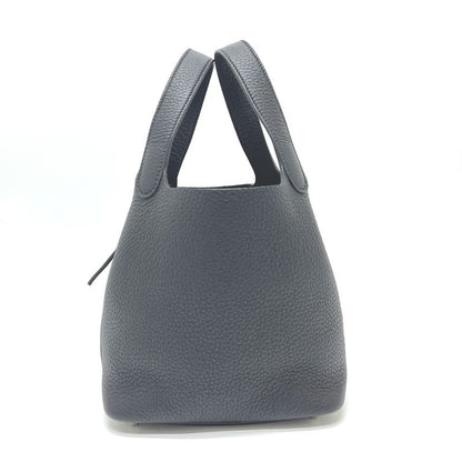 Hermes Handbag Picotin Lock PM Picotin Lock PM Taurillon Clemence Black