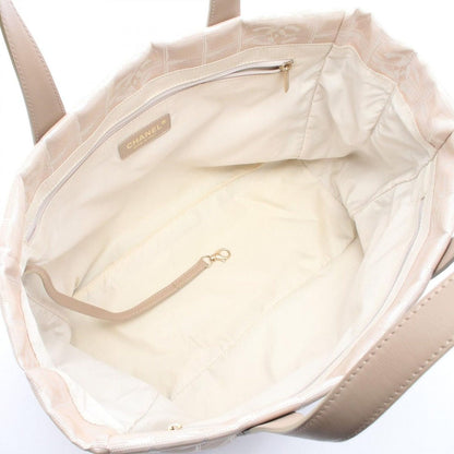 Chanel Tote New Travel Line MM Pin Beige White Others New MM — view 3