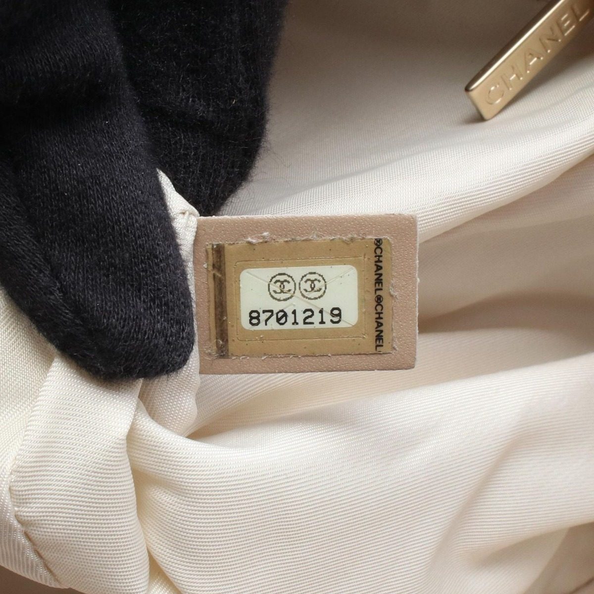 Chanel Tote New Travel Line MM Pin Beige White Others New MM — view 5
