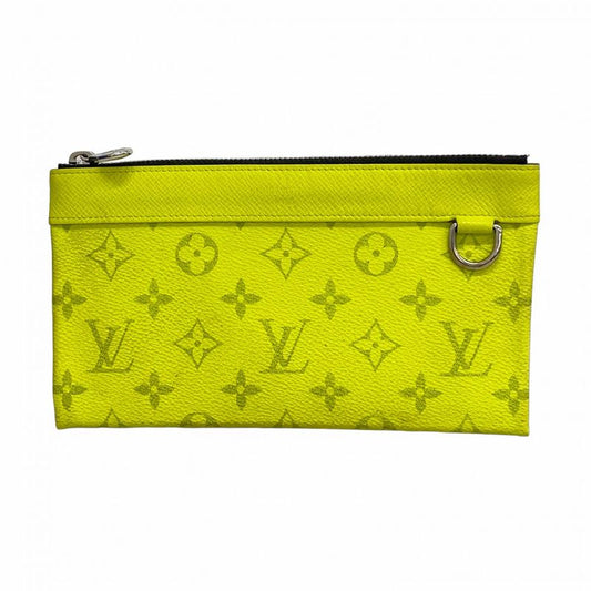 Louis Vuitton Pouch Taiga Llama Pochette Discovery PM M30281 Jeanne Men's