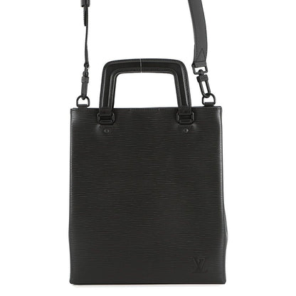 Louis Vuitton Handbag Epi Sac Plafold 2-Way Shoulder Black Noir