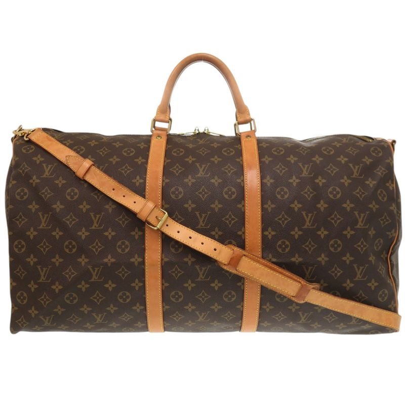 Louis Vuitton Keepall Bandouliere 60 Monogram Canvas Brown