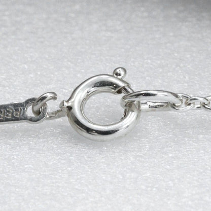 Tiffany & Co Open Heart Elsa Peretti 925 Silver Ladies 4.8g Necklace