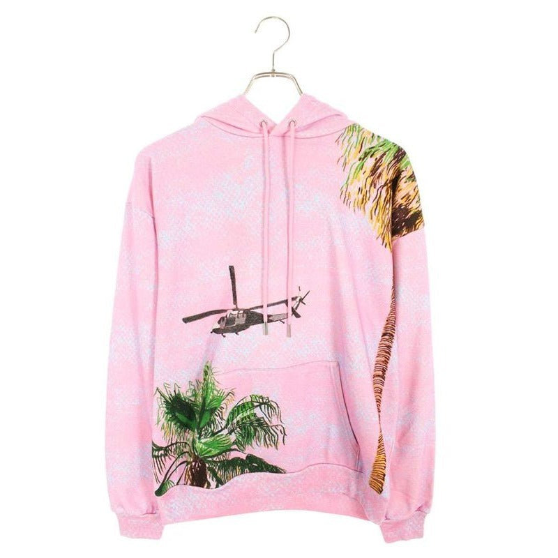 Celine Ave 57 Sky Allover Pattern Hoodie