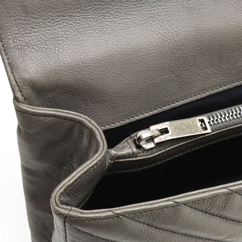 Saint Laurent Paris YSL Yves Saint Laurent College Handbag 2WAY Chain Shoulder