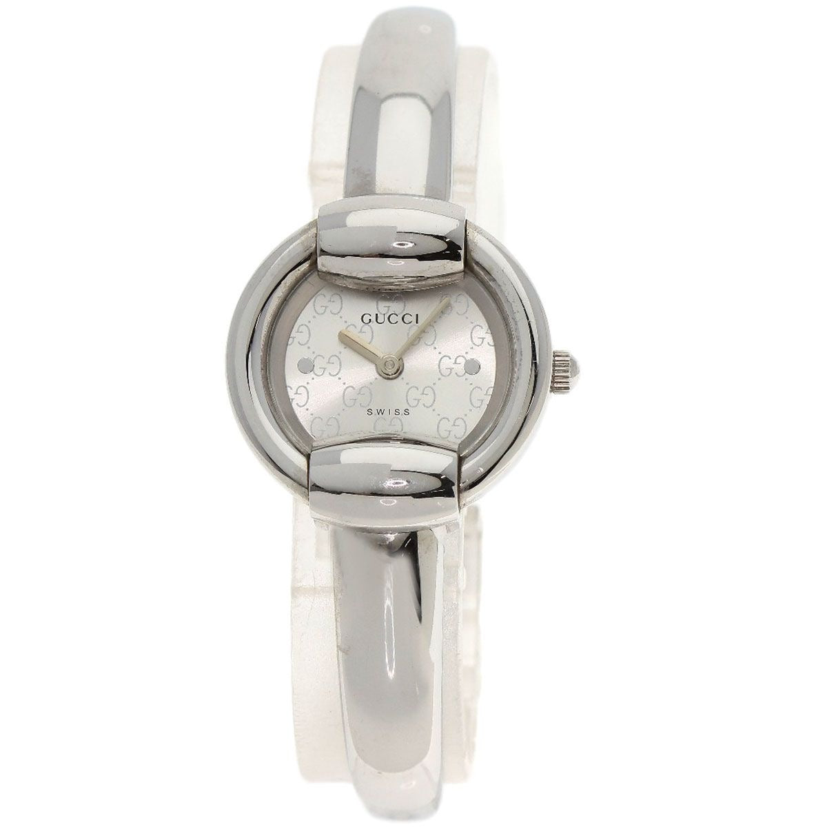 Gucci Round Face Watch SS