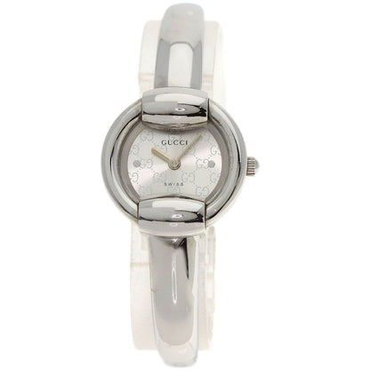 Gucci Round Face Watch SS