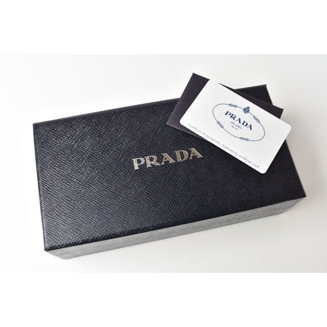 Prada Long Wallet with Pass Case 1 M1132 Quilted Nylon — view 3