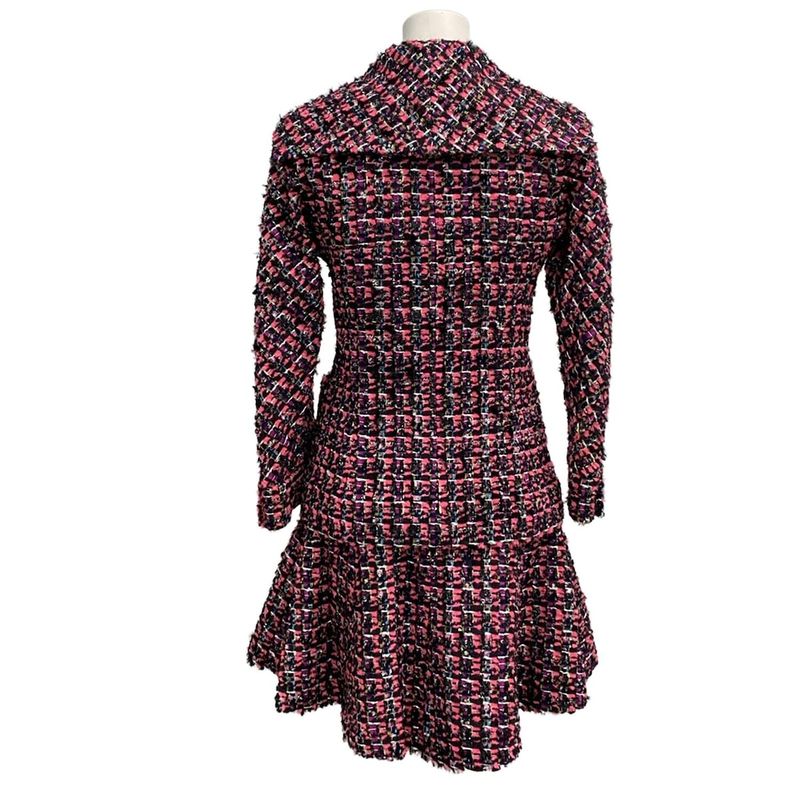 Chanel Skirt Suit Size 36 S Ladies P47135/p47023 Pink X Black X Multi Long