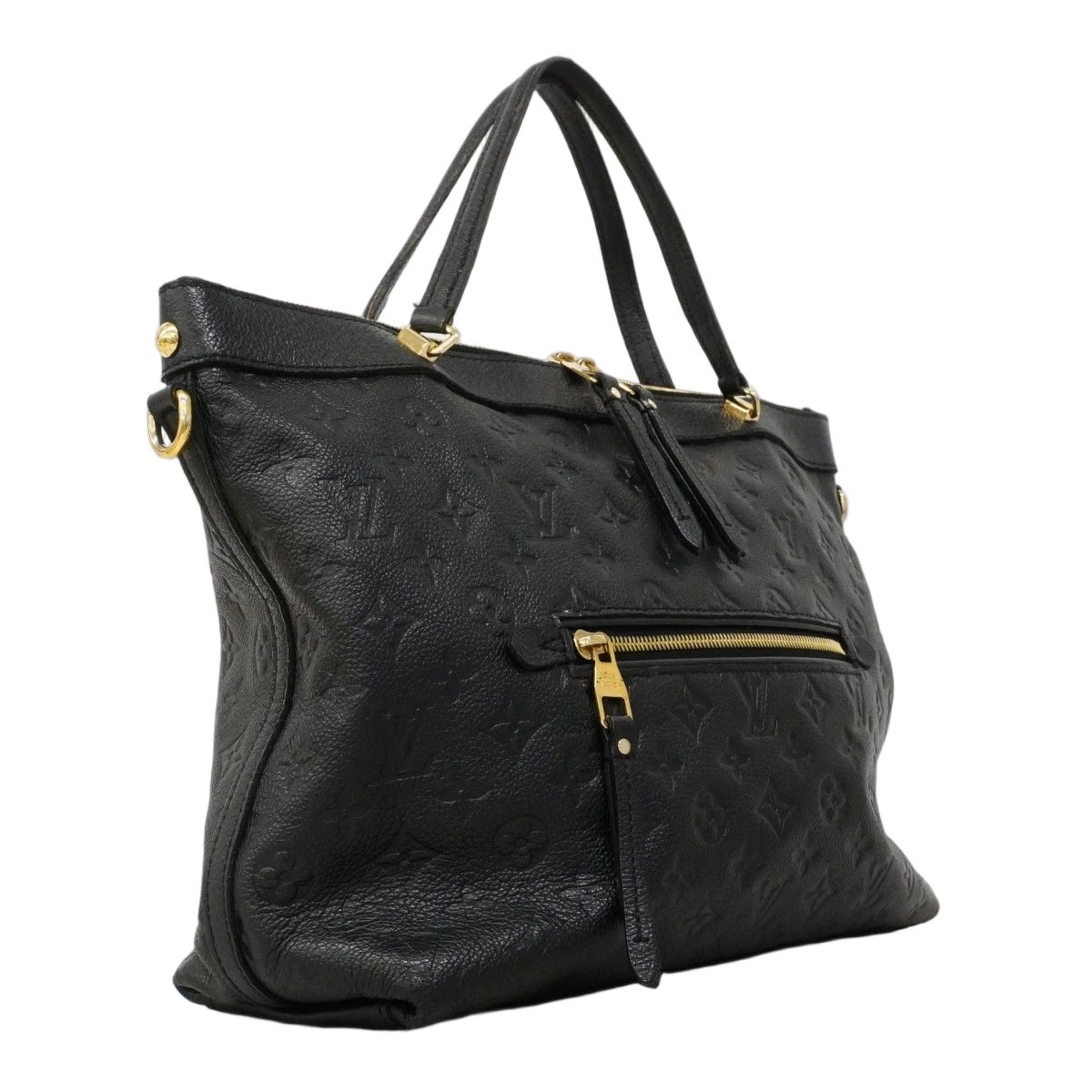 Louis Vuitton Handbag Monogram Empreinte Bastille MM Noir 2-Way — view 2