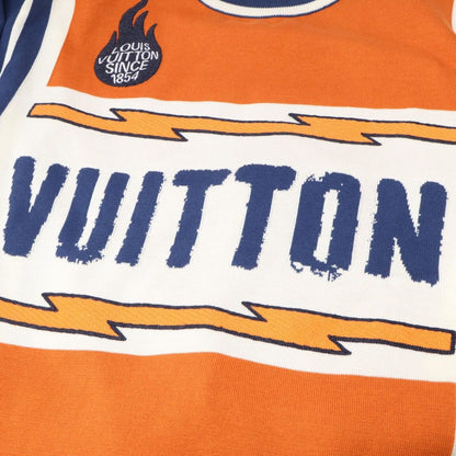 Louis Vuitton Dfv Logo Short Sleeve Knit Top XS Sweater — view 11