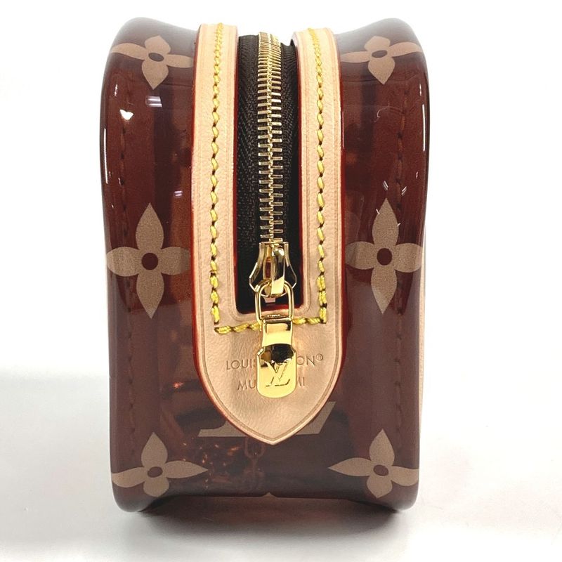 Louis Vuitton Pouch LV X TM Porte Monet Cube M14943 PVC Brown