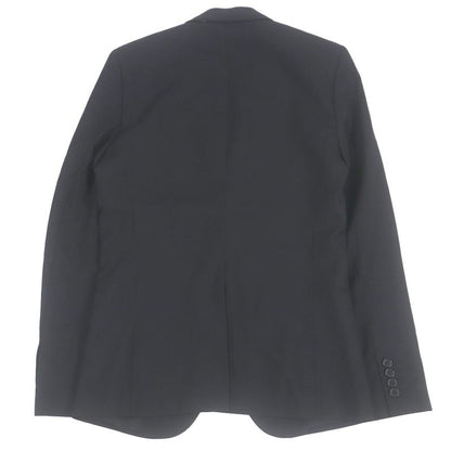 Saint Laurent Paris 482493 Single Tailored Jacket Bleather Tailored Jacket