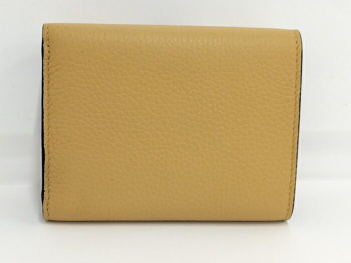 Loewe Triford Wallet Yellow Beige