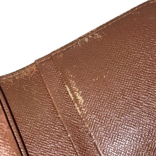 Louis Vuitton Monogram Porte Monebier Tresor M61736 Bifold Wallet Unisex