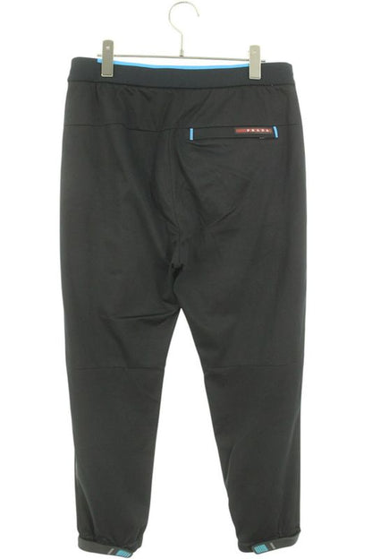 Prada 18SS Sjp238 Rubber Logo Easy Track Long Pants Men's S
