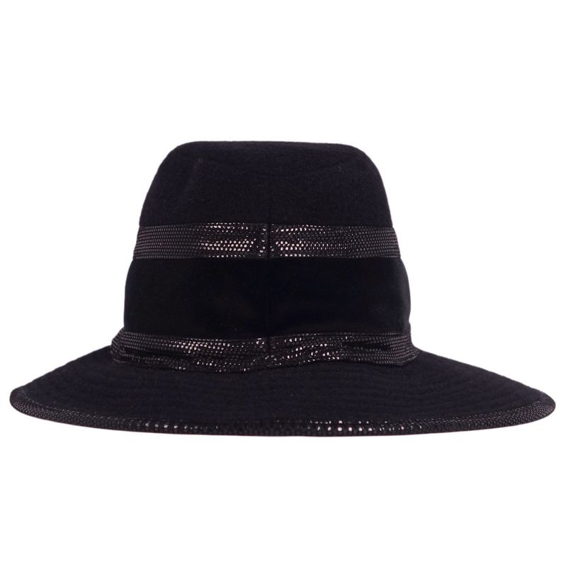 Hermes Hat Band Cashmere Velvet Velour Lamb Leather Men's Made In France 57