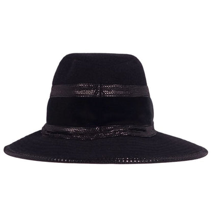 Hermes Hat Band Cashmere Velvet Velour Lamb Leather Men's Made In France 57