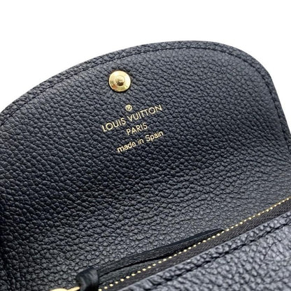 Louis Vuitton Coin Case Portmonnaie Rosalie M81455 Monogram Empreinte Noir