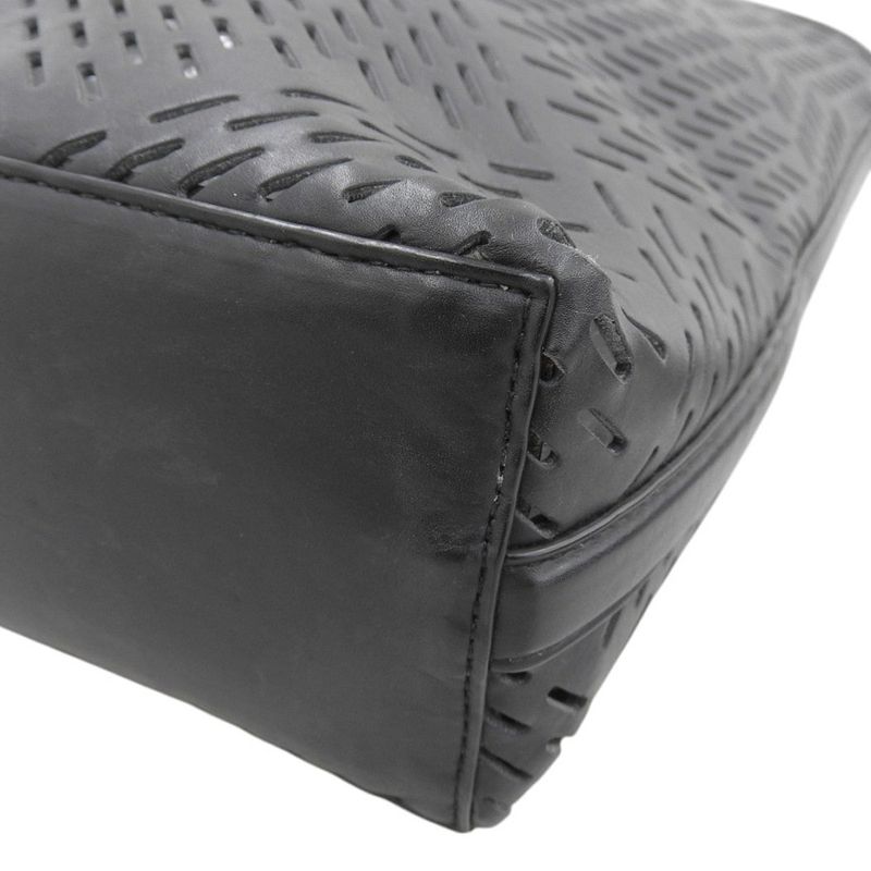 Bottega Venetaveneta Current Tag Box Calf Leather Cutwork 2way Shoulder