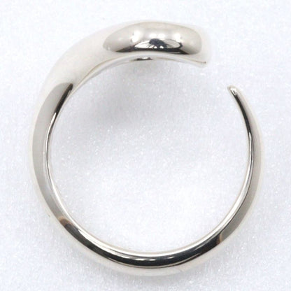 Tiffany & Co Open Heart Elsa Peretti Silver 925 Size 10 Ladies 4.3g Ring