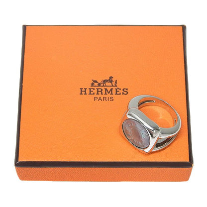 Hermes Serie Silver 925 X Shell 12.5 Ladies 11.5g Ring ・ Ring