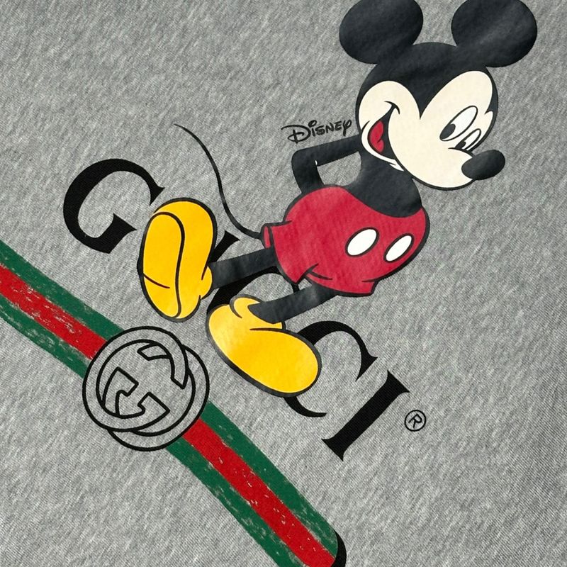 Gucci×disney Mickey Printed Logo Hoodie Mickey Printed Logo Hoodie 604218 XS