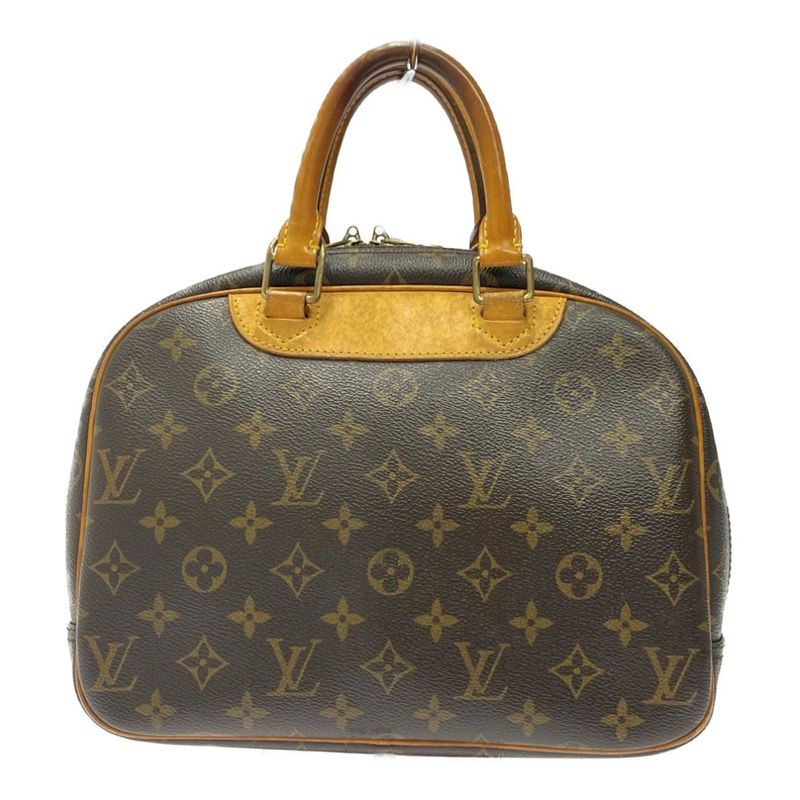 Louis Vuitton M42228 Monogram PVC Trouville Handbag Brown 326311 Handbag