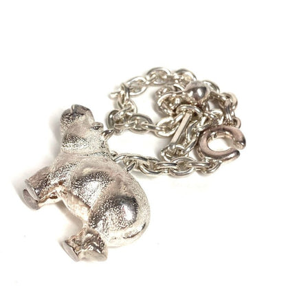 Hermes Charm Hippopotamus Charm Sv925 Silver