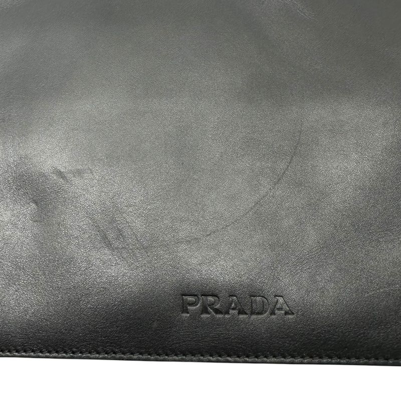 Prada 1999fw Archive Leather Shoulder Bag Archive Leather Shoulder Bag Black