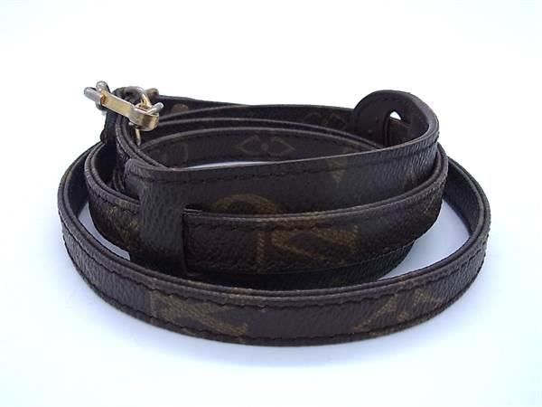 Louis Vuitton Shoulder Strap For Monogram Bag Crossbody Ladies Men Brown Fa1213