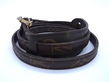 Louis Vuitton Shoulder Strap For Monogram Bag Crossbody Ladies Men Brown Fa1213