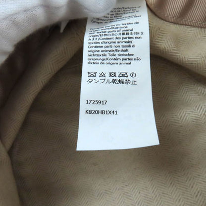 LOEWE K820hb1x41 Anagram Jacquard Logo Leather Use Bucket Hat Ecru/soft White