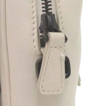 Bottega Veneta Reggello Leather Ivory Shoulder Bag White 0413 Bottega Veneta